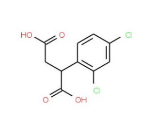 2-(2,4-Dichlorophenyl)succinic acid (CAS 103754-45-6) - chemical structure image