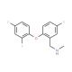 2-(2,4-Difluorophenoxy)-5-fluoro-N-methylbenzylamine - chemical structure image