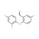 2-(2,4-Difluorophenoxy)-5-fluorobenzaldehyde - chemical structure image
