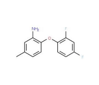 2-(2,4-Difluorophenoxy)-5-methylaniline - chemical structure image