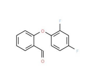 2-(2,4-Difluorophenoxy)benzaldehyde - chemical structure image