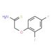 2-(2,4-Difluorophenoxy)ethanethioamide - chemical structure image