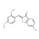 2-(2,4-dimethoxybenzylidene)-6-hydroxy-1-benzofuran-3(2H)-one - chemical structure image