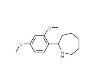 2-(2,4-Dimethoxyphenyl)azepane - chemical structure image