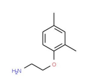 2-(2,4-Dimethyl-phenoxy)-ethylamine (CAS 50912-65-7) - chemical structure image