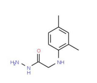 2-(2,4-Dimethylanilino)acetohydrazide - chemical structure image