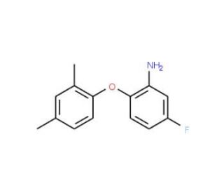 2-(2,4-Dimethylphenoxy)-5-fluoroaniline - chemical structure image