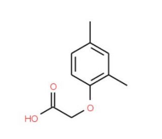 2-(2,4-Dimethylphenoxy)acetic acid (CAS 13334-49-1) - chemical structure image