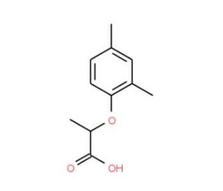 2-(2,4-Dimethylphenoxy)propanoic acid - chemical structure image