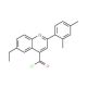 2-(2,4-dimethylphenyl)-6-ethylquinoline-4-carbonyl chloride - chemical structure image