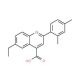 2-(2,4-dimethylphenyl)-6-ethylquinoline-4-carboxylic acid - chemical structure image