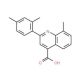 2-(2,4-Dimethylphenyl)-8-methylquinoline-4-carboxylic acid - chemical structure image