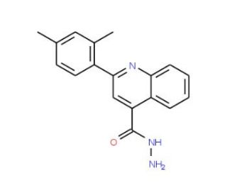 2-(2,4-Dimethylphenyl)quinoline-4-carbohydrazide - chemical structure image