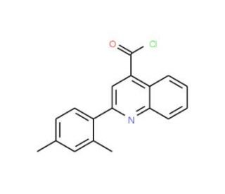 2-(2,4-dimethylphenyl)quinoline-4-carbonyl chloride - chemical structure image