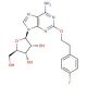 2-[2-(4-Fluorophenyl)ethoxy]adenosine - chemical structure image