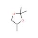 2,2,4-Trimethyl-1,3-dioxolane (CAS 1193-11-9) - chemical structure image