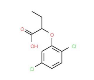 2-(2,5-Dichlorophenoxy)butanoic acid - chemical structure image