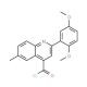 2-(2,5-dimethoxyphenyl)-6-methylquinoline-4-carbonyl chloride - chemical structure image