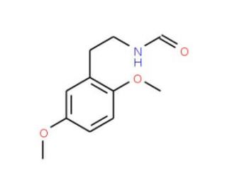 2-(2,5-Dimethoxyphenyl)ethylformamide - chemical structure image
