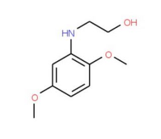 2-(2,5-Dimethoxyphenylamino)ethanol (CAS 28226-20-2) - chemical structure image