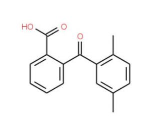 2-(2,5-Dimethyl-benzoyl)-benzoic acid (CAS 60288-22-4) - chemical structure image