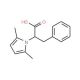 2-(2,5-Dimethyl-pyrrol-1-yl)-3-phenyl-propionic acid - chemical structure image