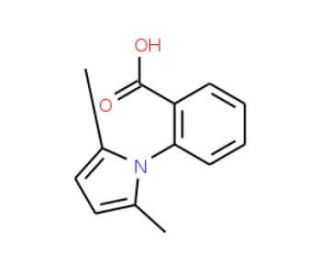 2-(2,5-Dimethyl-pyrrol-1-yl)-benzoic acid (CAS 92028-57-4) - chemical structure image
