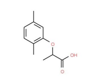 2-(2,5-Dimethylphenoxy)propanoic acid (CAS 18996-04-8) - chemical structure image