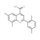 2-(2,5-Dimethylphenyl)-6,8-dimethylquinoline-4-carboxylic acid - chemical structure image