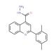 2-(2,5-Dimethylphenyl)quinoline-4-carbohydrazide - chemical structure image