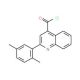 2-(2,5-dimethylphenyl)quinoline-4-carbonyl chloride - chemical structure image
