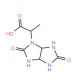 2-(2,5-Dioxo-hexahydro-imidazo[4,5-d]imidazol-1-yl)-propionic acid (CAS 436811-13-1) - chemical structure image