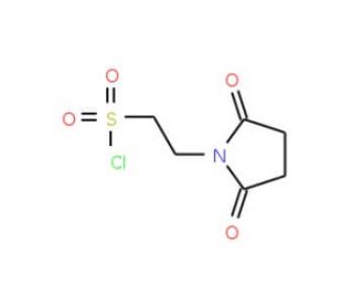 2-(2,5-Dioxo-pyrrolidin-1-yl)-ethanesulfonyl chloride - chemical structure image
