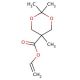 2,2,5-Trimethyl-1,3-dioxane-5-carboxylic Acid Ethenyl Ester (CAS 865860-80-6) - chemical structure image