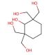 2,2,6,6-Tetrakis(hydroxymethyl)cyclohexanol (CAS 5416-55-7) - chemical structure image