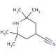 2,2,6,6-Tetramethyl-4-cyanopiperidine (CAS 67845-90-3) - chemical structure image
