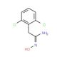 2-(2,6-Dichlorophenyl)-1-(hydroxyimino)ethylamine - chemical structure image