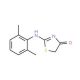 2-(2,6-Dimethyl-phenylamino)-thiazol-4-one - chemical structure image