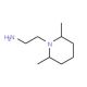2-(2,6-Dimethyl-piperidin-1-yl)-ethylamine - chemical structure image