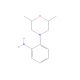 2-(2,6-dimethylmorpholin-4-yl)aniline - chemical structure image