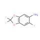 2,2,6-Trifluoro-benzo[1,3]dioxol-5-ylamine (CAS 120934-03-4) - chemical structure image