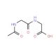 2-(2-acetamidoacetamido)acetic acid (CAS 5687-48-9) - chemical structure image