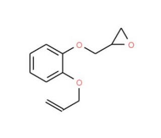 2-(2-Allyloxy-phenoxymethyl)oxirane (CAS 6452-72-8) - chemical structure image