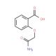 2-(2-amino-2-oxoethoxy)benzoic acid (CAS 56424-81-8) - chemical structure image