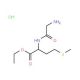 2-(2-Amino-acetylamino)-4-methylsulfanyl-butyricacid ethyl ester hydrochloride - chemical structure image
