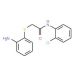 2-(2-Amino-phenylsulfanyl)-N-(2-chloro-phenyl)-acetamide (CAS 436094-41-6) - chemical structure image