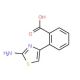 2-(2-Amino-thiazol-4-yl)-benzoic acid - chemical structure image