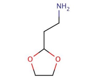 2-(2-Aminoethyl)-1,3-dioxolane - chemical structure image