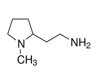 2-(2-Aminoethyl)-1-methylpyrrolidine (CAS 51387-90-7) - chemical structure image