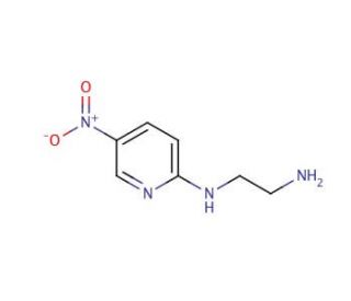 2-(2-Aminoethylamino)-5-nitropyridine (CAS 29602-39-9) - chemical structure image